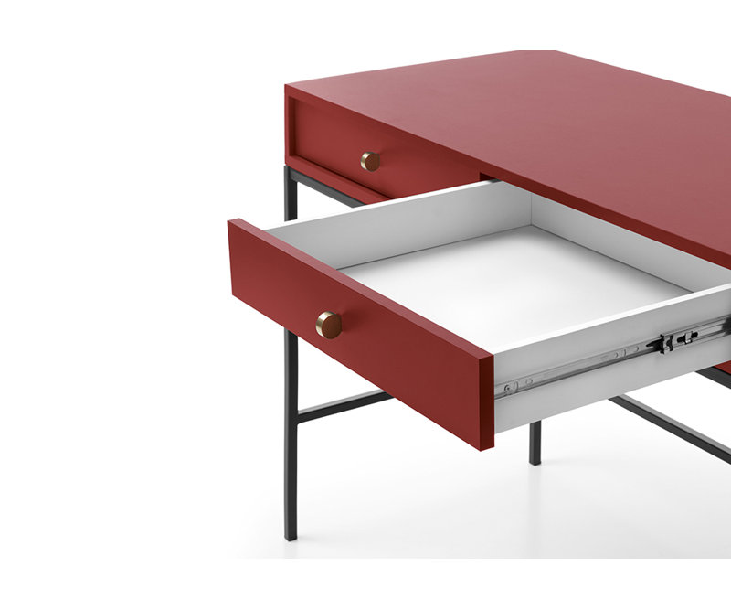 Hankey 104cm Console Table, Red wine