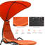 Chaise de patio avec coussins Gwenifer-776072457