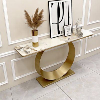 Console moderne simple et luxueuse