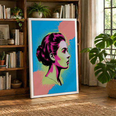 Portrait Pop Art - Wrapped Canvas