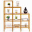 Bibliothèque pour marches en bois massif H 55,5 po x l 45 po Cania