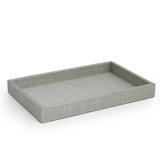 Araba Silver Bathroom Tray