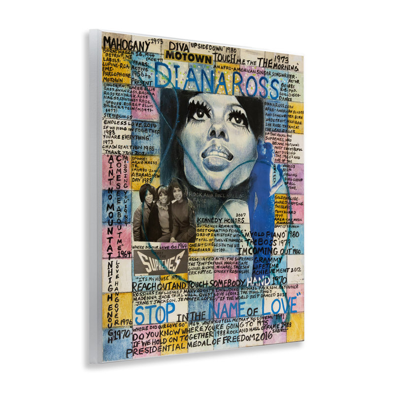 «Diana Ross Collage» par Sabin
