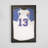 Mallick 36'' H x 24.5'' W Wooden Jersey Display Case with Foam Board and Keyed Lock-93758313