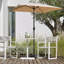 Parasol de marché carré 77 po x 77 po Bohn-387078989
