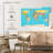 Detailed World Map Canvas Print-940296075