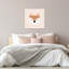 Happy Little Fox Abstract Contemporary Fox Forest Landscape Wall Art Print 1 Piece Wrapped Canvas Wall Art-1653972816