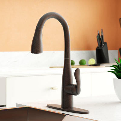 Moen Arbor MotionSense Wave Single Handle Pulldown Kitchen Faucet with Power Clean Technology