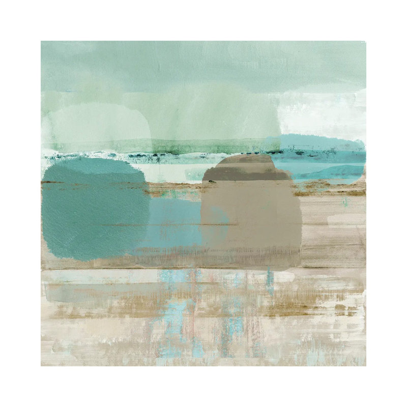 Jade Light III by Flora Kouta - Gallery-Wrapped Canvas Giclée on Canvas, Wrapped Canvas, 66.04 cm H x 66.04 cm W