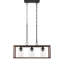 Luminaire suspendu pour îlot de cuisine à 3 lumières en acier à intensité variable Elutheria-1221209876