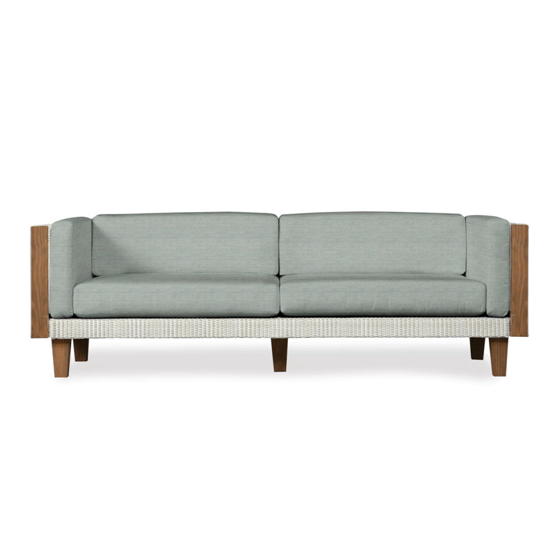 Catalina Outdoor 3 - Seat Patio Sofa, Linen, Demo Mist