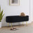 Ottoman Oval Storage Bench with Metal Legs-128968968-128968973
