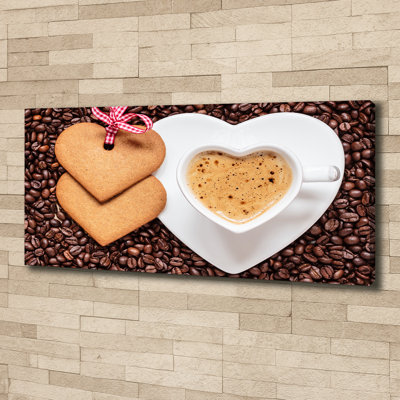 Coffee And Gingerbreads - Wrapped Canvas Print