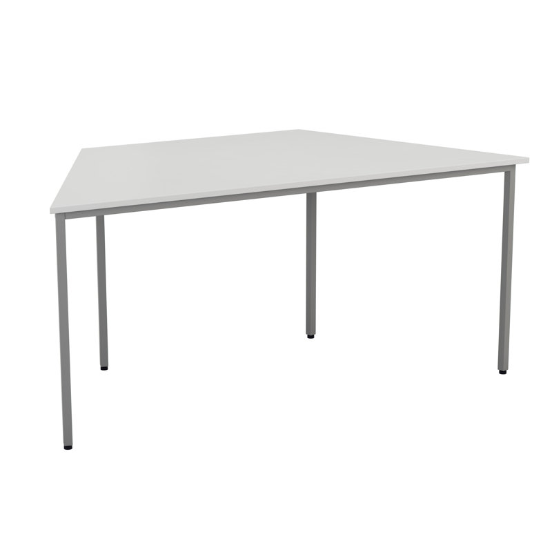 Buariki 160cm Trapezoidal Conference Table, White