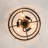 Jairdan 3-light Drum Semi Flush Mount