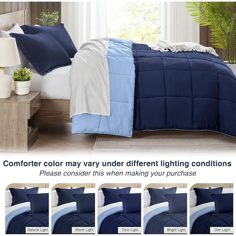 Plaid Comforter Set