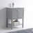 Wilner 24'' Single Bathroom Vanity with Ceramic Top-2039237141