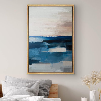 " Serene Blue Seascape "