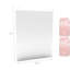 Porte-affiche mural 8,5 x 11 po Porte-affiche mural en acrylique transparent