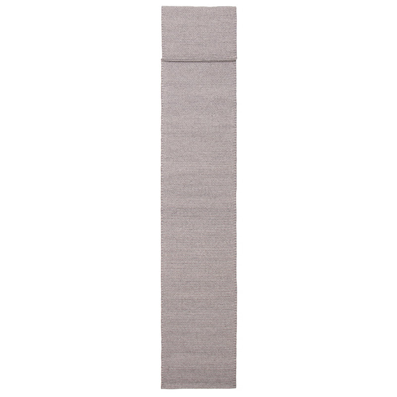 Tapis gris Sienna 2 pi 4 po x 19 pi 6 po, Tapis de couloir 2 pi 4 po x 19 pi 6 po