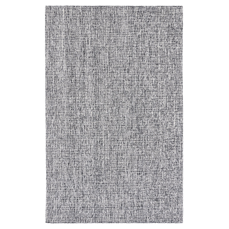 Rhawnie Striped Wool Hand Tufted Area Rug, Rectangle 69 x 122 cm