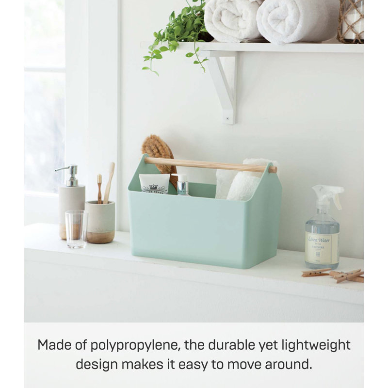 Mint Modern Portable Storage Caddy with Handle