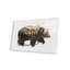 Impression d'un grizzly arctique sur verre acrylique-34750543