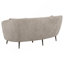 Causeuse rembourrée beige Saanich