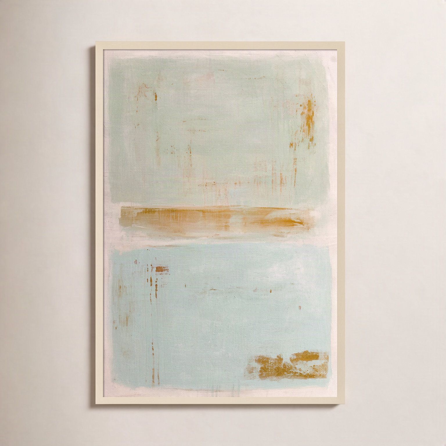Soft Sided Print by Erin Ashley, 41" H x 28" W, Brown
