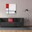 «Estis Composition No. I, with Red and Black», 1929 sur toile par Piet Mondrian-1062800035