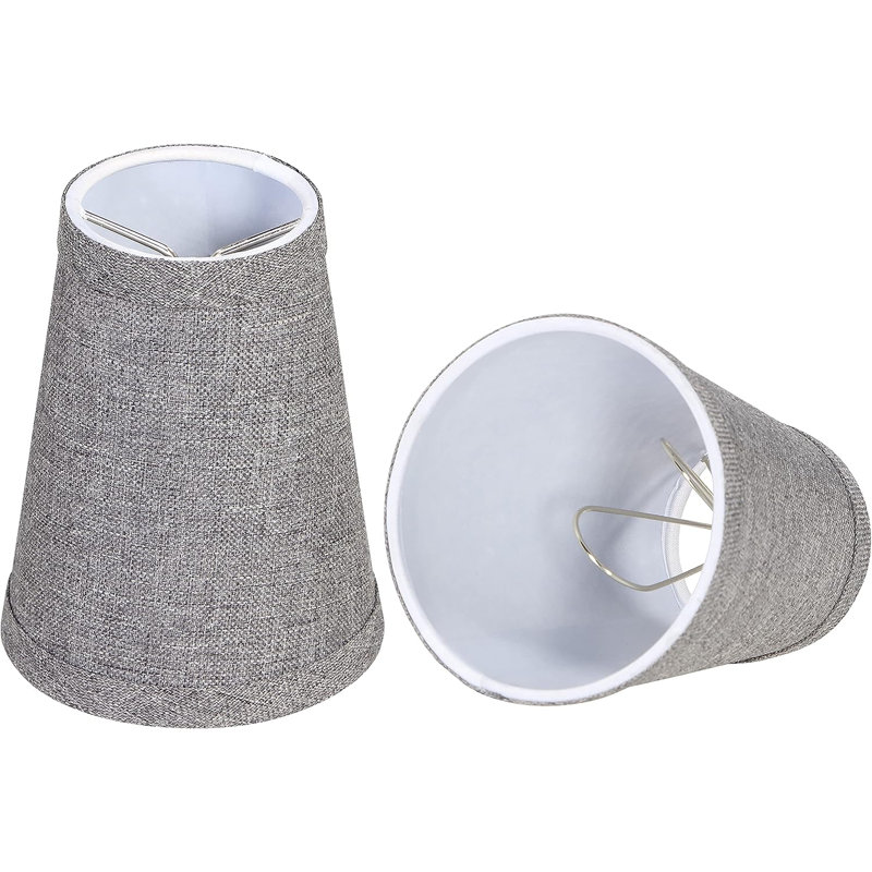 Zuzu 5'' H Burlap Empire Lamp Shade
