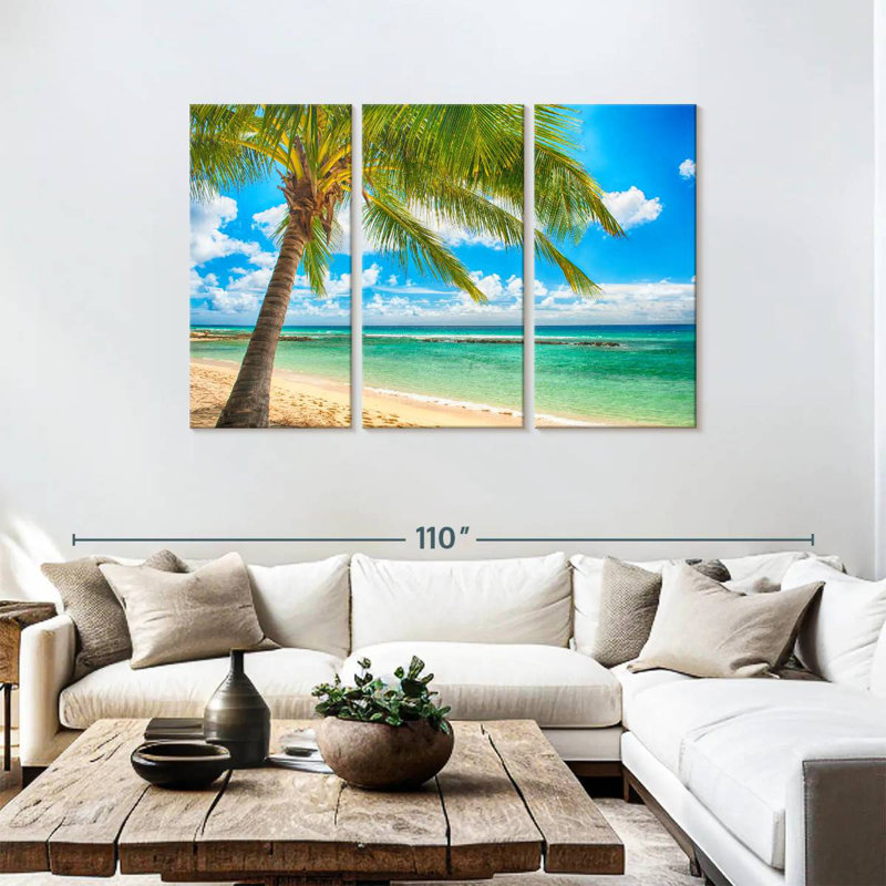 Gillard Barbados Palm Tree, 48" H x 74" W