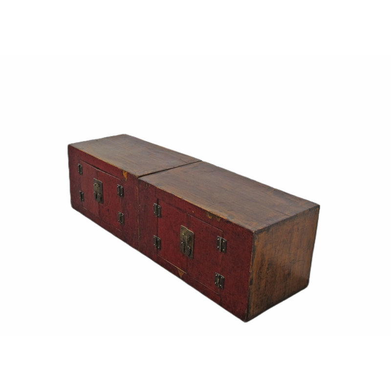 2 Piece Coffee Table Trunk Set