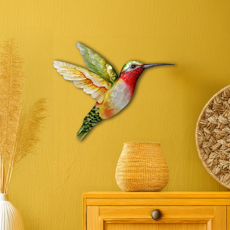 Décoration murale colibri