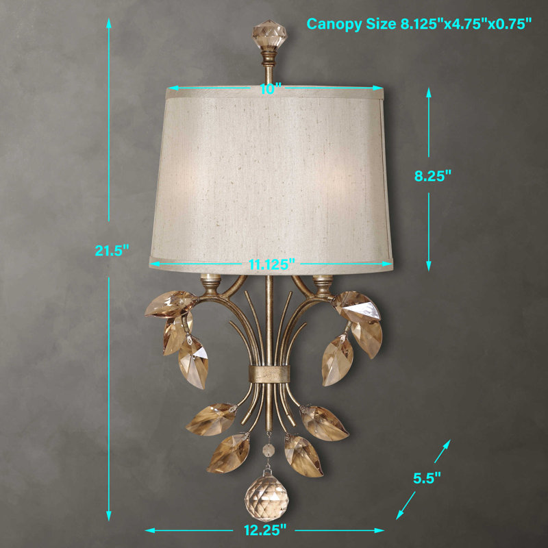 Archambault Aluminum Flush Mounted Sconce