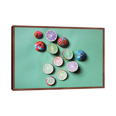 Limes 1 Piece Wall Art on Canvas