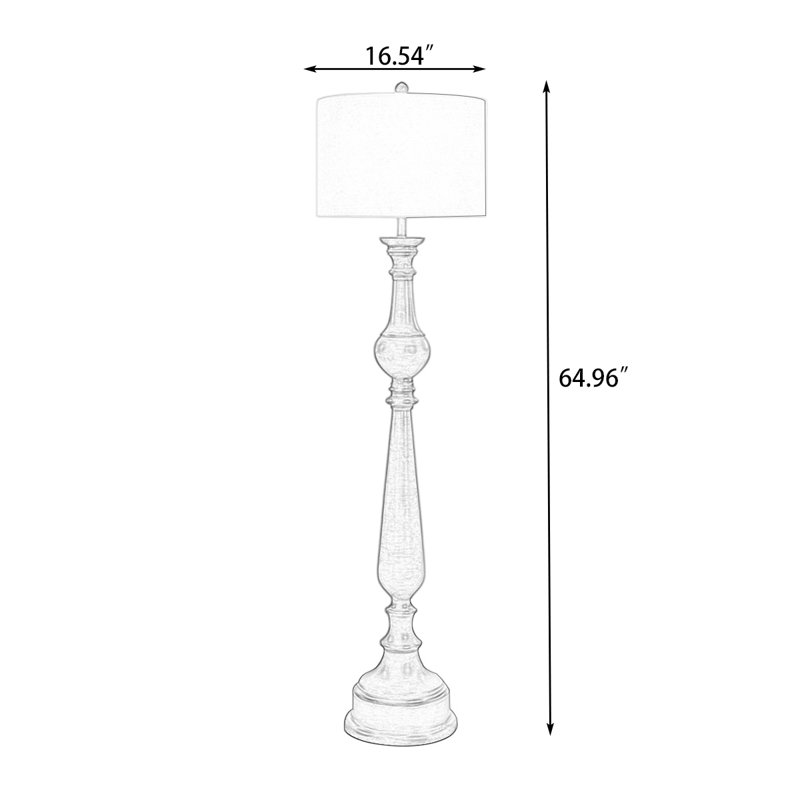 Lampe de salon américaine rétro et nostalgique, Noir