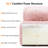 149'' Soft And Fluffy Plush Fabric,Boneless Sofa,32D High Density Sponge Ergonomic Design,Full-compression Vacuum Packaging,Free Combination Buckle Connection For Bedroom,Study,Home Theater-339707541-339707540