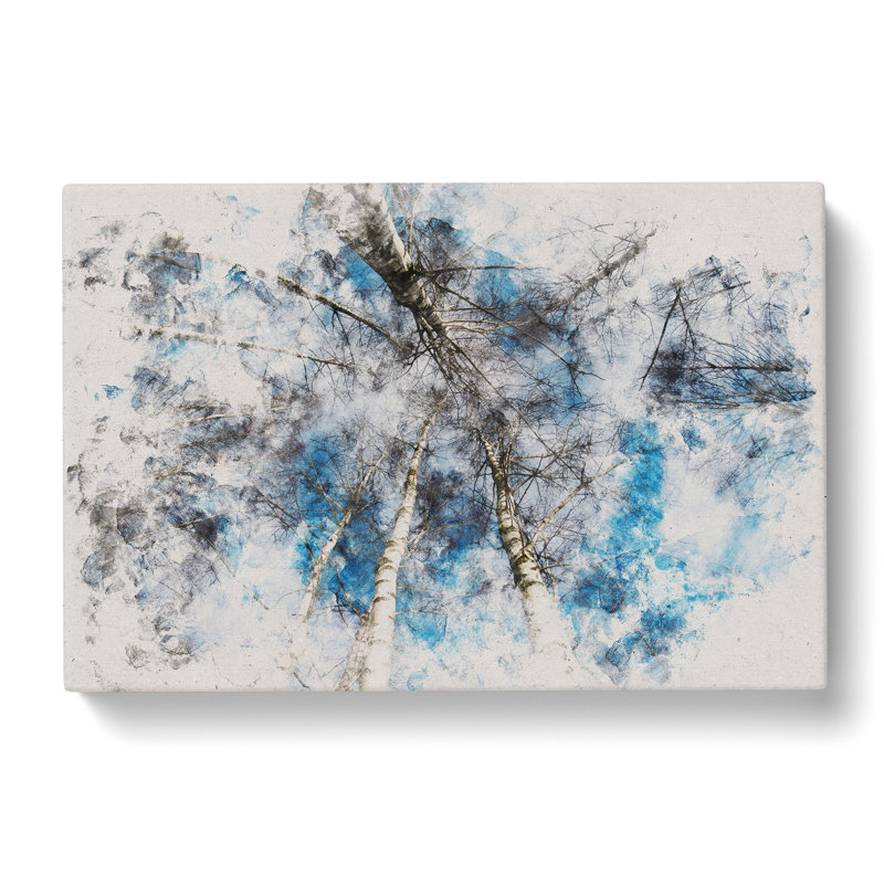 Birch Tree Forest Vol.3 - Wrapped Canvas, 40cm H x 60cm W x 3cm D