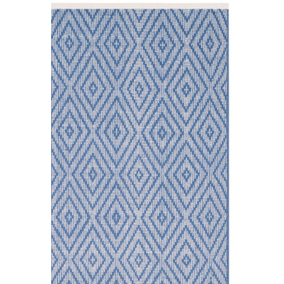 Akihiro Hand Woven Cotton Geometric Rug