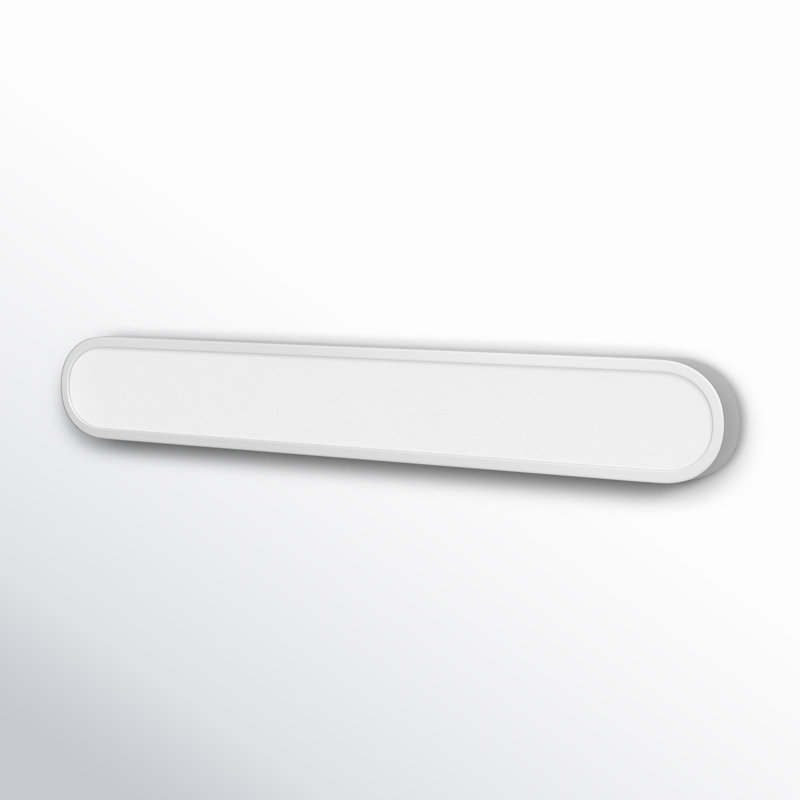 Dimmable LED Bath Bar, White/Satin Nickel