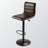 Beversley Swivel Upholstered Adjustable Height Counter Stool with Metal Frame
