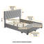 Structure de lit tapissier Salerno-392710161-284060687