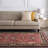 Graziani Oriental Hand-Tufted Wool Burgundy/Black Area Rug-2017098736