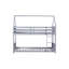 Lit superposé simple au-dessus d'une chambre simple avec tête de lit, pied de lit et garde-corps, échelle, lit superposé en bois d'hévéa avec garde-corps de sécurité, gris-783039390