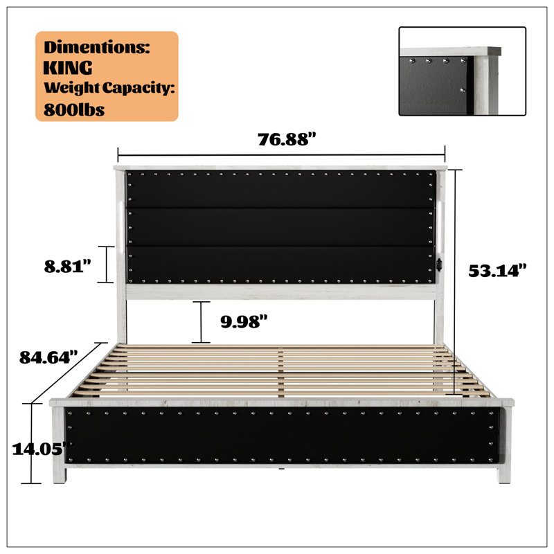 Lit pour chambre à coucher, Très grand