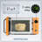 Nostalgia 0.7 Cubic Feet Countertop Microwave-89056571