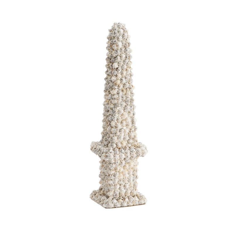Shell Obelisk Sculpture