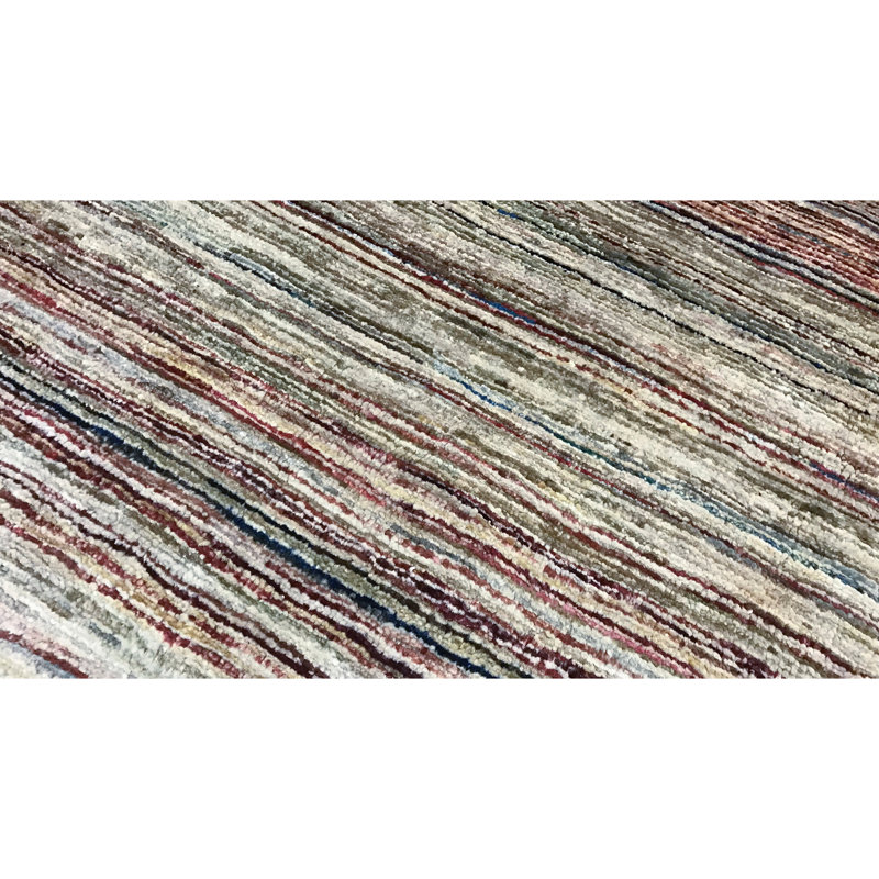 Gabbeh Hand-Knotted High-Quality Beige Area Rug