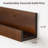 2 Piece Pine Wood Picture Ledge Shelves